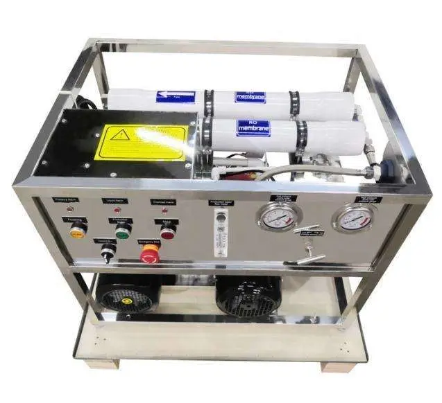 Stark Mini Seawater Desalination Plant 700L RO System 98% Desalination Rate PLC Motor Controlled Pump ISO9001 Certified — image 4