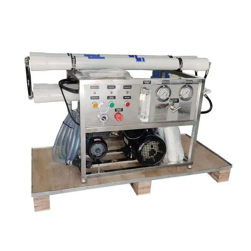 Stark Mini Seawater Desalination Plant 700L RO System 98% Desalination Rate PLC Motor Controlled Pump ISO9001 Certified — image 5