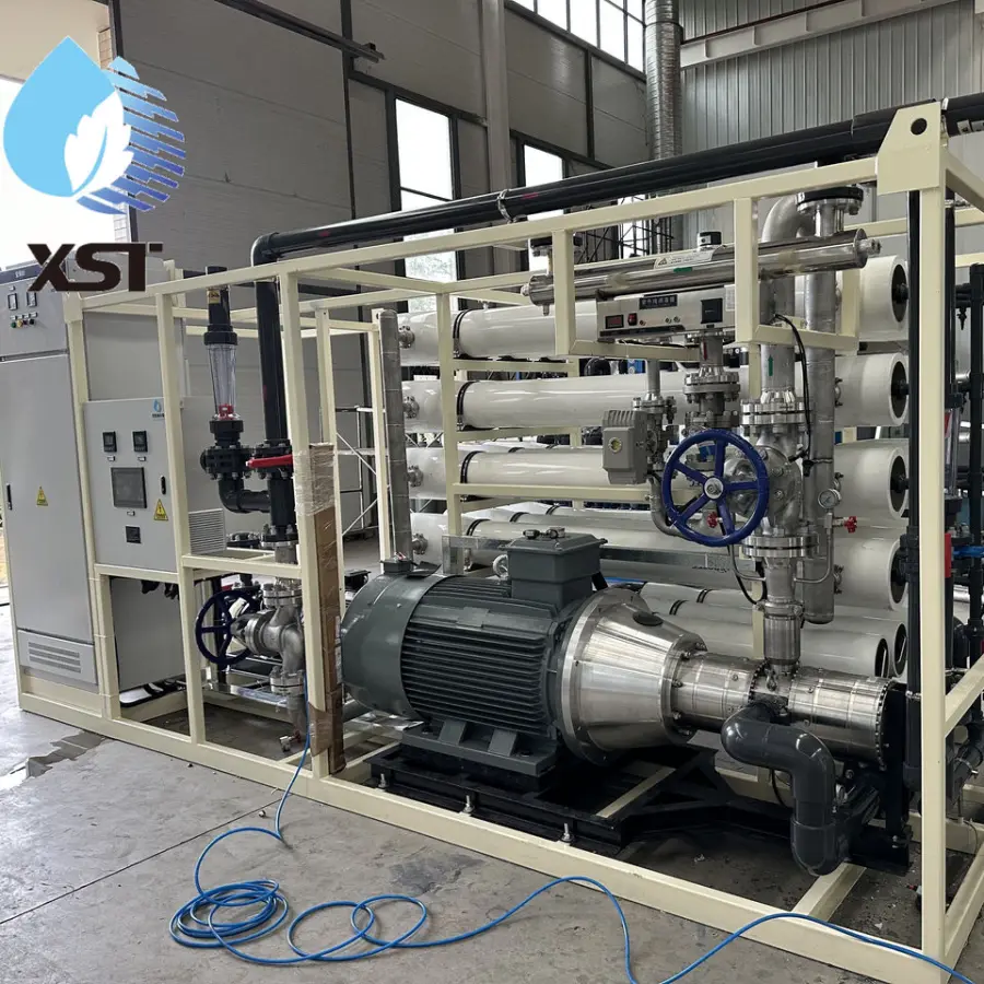 New Style Reverse Osmosis System EDI Water Treatment Farm Use Stainless Steel Tank 2000L/H Capacity Pump Filtration — view 1