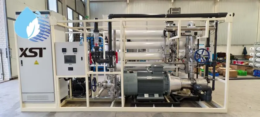 New Style Reverse Osmosis System EDI Water Treatment Farm Use Stainless Steel Tank 2000L/H Capacity Pump Filtration — view 3