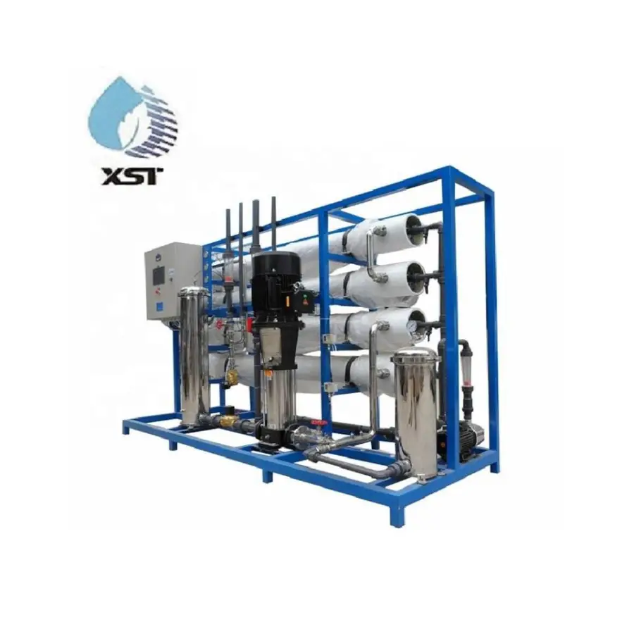 Tap River Water Reverse Osmosis Filtration System with RO Membrane Pump & Pressure Vessel 30000L/Hour Capacity — image 4