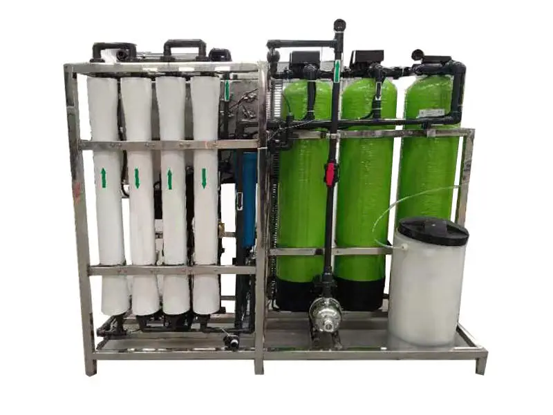 1000L/Hour RO Plant Reverse Osmosis Water Purification System Pump PLC ISO9001 CE Certified Automatic Operation for Chem — view 6