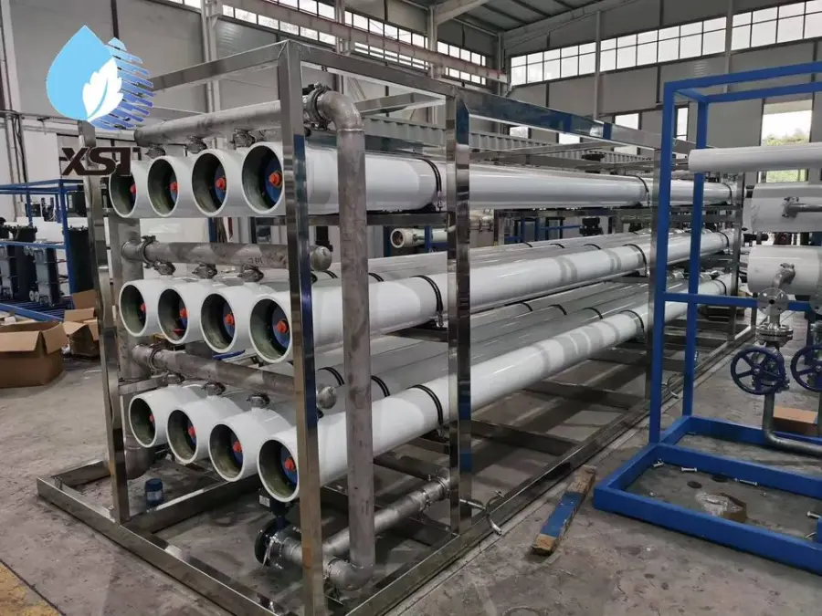 Low Consumption Energy Saving 15 T Single-Stage Reverse Osmosis PLC Pump Seawater Desalination Water Purification Treatment — image 3