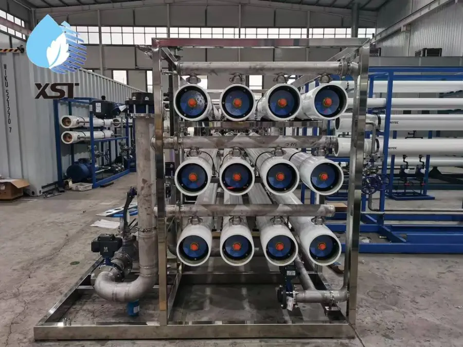 Low Consumption Energy Saving 15 T Single-Stage Reverse Osmosis PLC Pump Seawater Desalination Water Purification Treatment — image 4