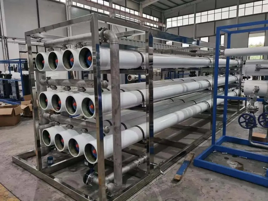 Low Consumption Energy Saving 15 T Single-Stage Reverse Osmosis PLC Pump Seawater Desalination Water Purification Treatment — image 5
