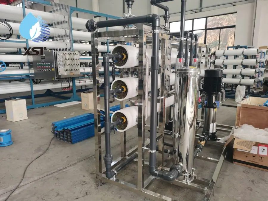 Industrial Reverse Osmosis (RO) Water Treatment Plant with PLC Pump & Pressure Vessel 5000 LPH System — image 3