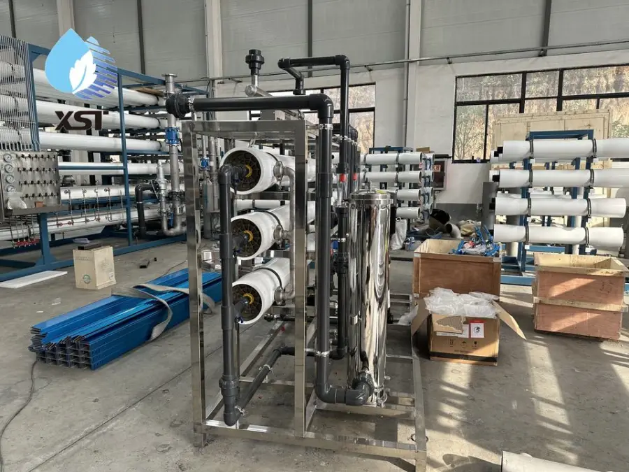 Industrial Reverse Osmosis (RO) Water Treatment Plant with PLC Pump & Pressure Vessel 5000 LPH System — image 5