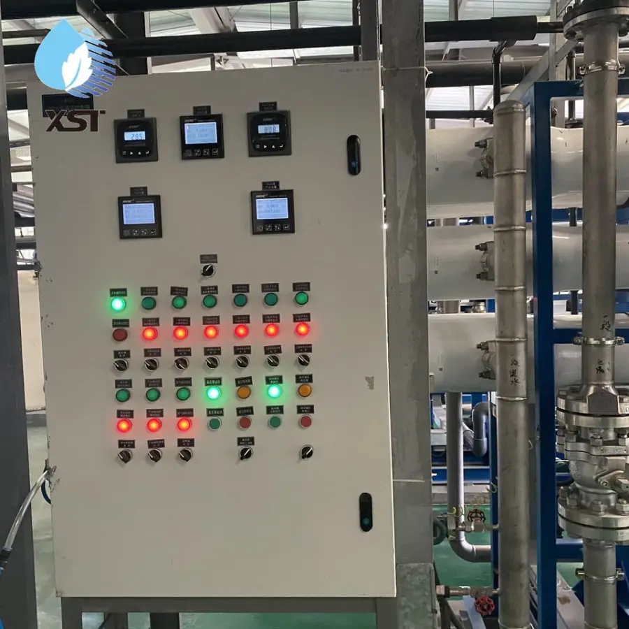 Industrial Reverse Osmosis Water Filter System with Pump Pressure Vessel Motor & PLC 500000L/Hour Capacity — image 6