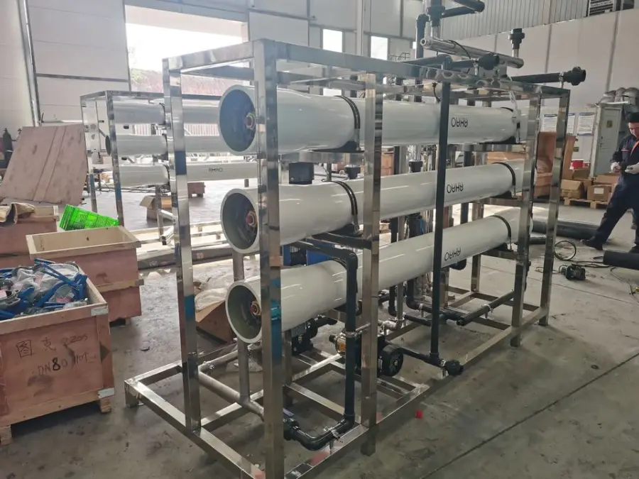 Industrial RO Water Filter Plant 2000L/Hour Custom Reverse Osmosis System with Pump ISO9001 CE Certified — image 6