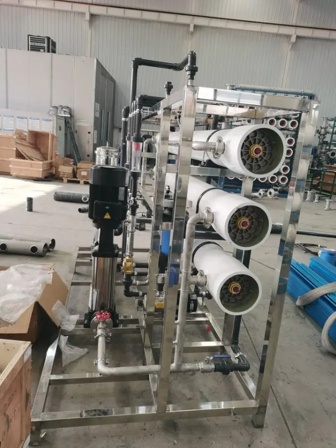 Industrial RO Water Filter Plant 2000L/Hour Custom Reverse Osmosis System with Pump ISO9001 CE Certified — image 7