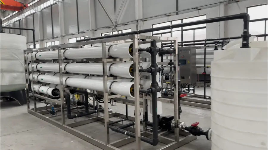 Automated Operation RO Water Treatment System Motor Pump High Capacity 250L/H-1000M3/H EDI Purification Reverse Osmosis — image 3