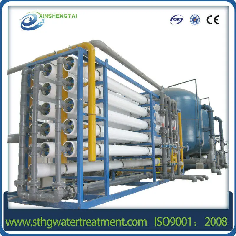 50M3/H Industrial Seawater Desalination SWRO Water Treatment Plant with PLC & Motor High Efficiency Automatic Control — image 5