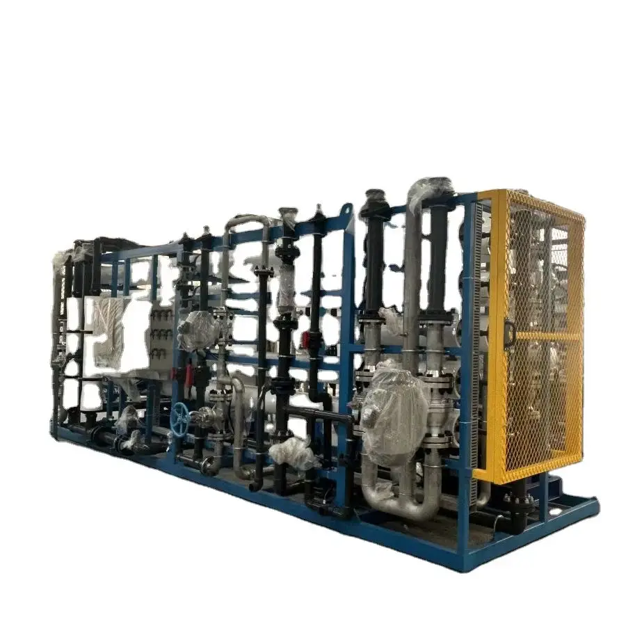 60T/H High Efficiency Boiler Cooling Water Purification System with PLC Pump & Motor Reverse Osmosis Plant — view 1