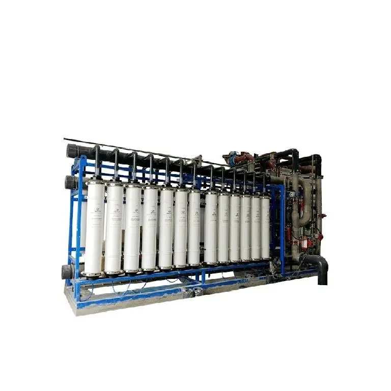 50T/H Ultrafiltration System 50000L/H Water Treatment Plant 2000L Featuring FRP PVDF Hollow Fiber Pump PLC Motor Filter — image 6