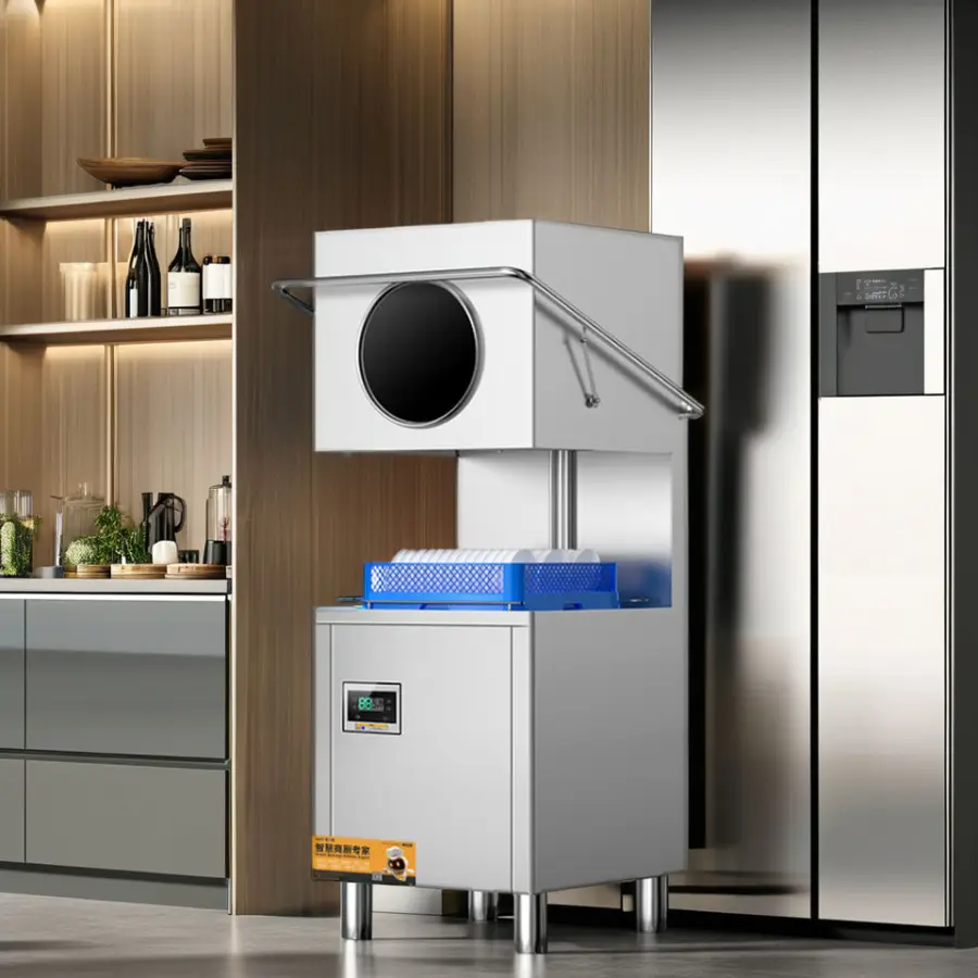 Modern and Portable Machine Dishwashing Commercial Kitchen Washer Dishes Stainless Steel Restaurant Automatic Machine Di — view 1