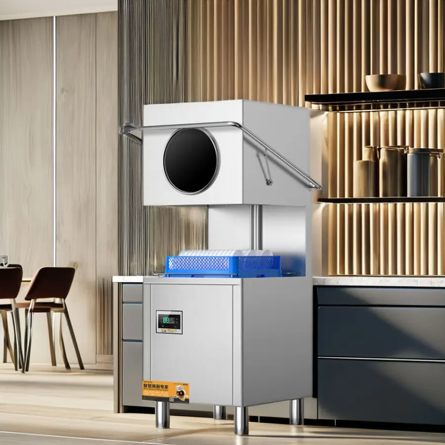 Modern and Portable Machine Dishwashing Commercial Kitchen Washer Dishes Stainless Steel Restaurant Automatic Machine Dishwasher — image 3