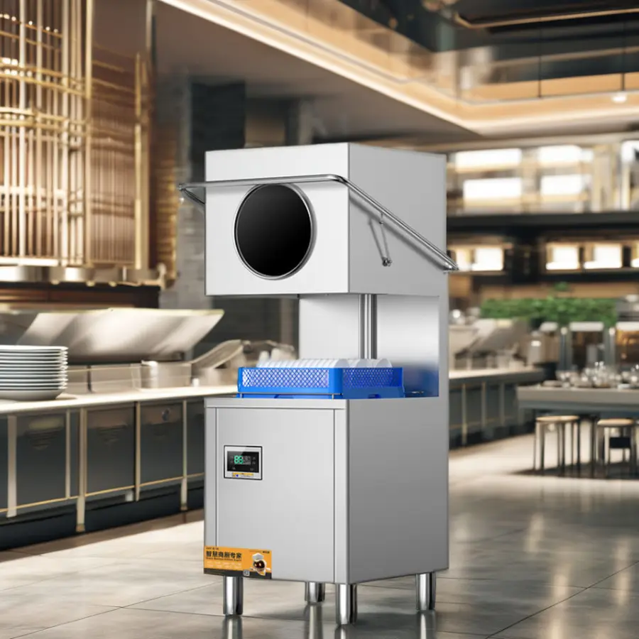 Modern and Portable Machine Dishwashing Commercial Kitchen Washer Dishes Stainless Steel Restaurant Automatic Machine Dishwasher — image 4