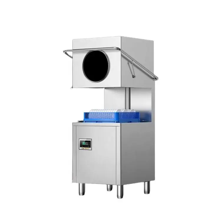ZHONGJI High-Efficiency Full Automatic Electric Commercial Freestanding Dishwasher High Quality Stainless Steel 304 100 Capacity — image 3