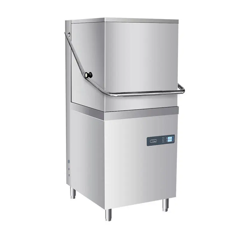 New Automatic Hood Type Commercial Dishwasher Machine High Quality Hotel Kitchen Equipment Stainless Steel Dishwashing Machine — image 6