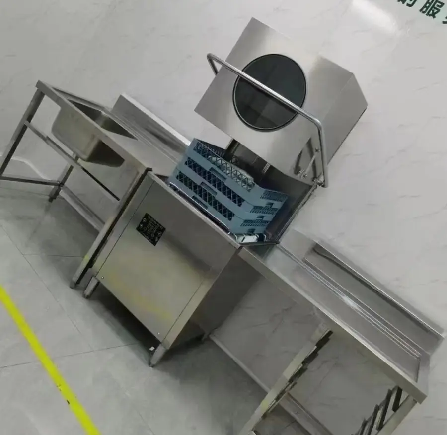 Smart Dish Washing Machine CE High Capacity China Automatic Commercial Dish Washer Dishwasher Restaurant Dishwashing Machine — image 7
