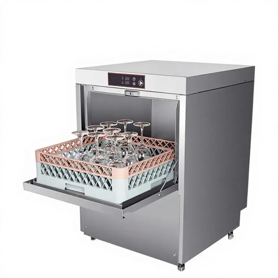 Factory Wholesale Built-in bar Glass WasherPortable Dishwasher Smart Commercial Countertop Small Stainless Steel Dishwashers — image 7