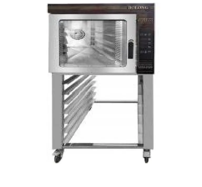 New Commercial Gas-electric 4-tray Hot air Convection Spray Multifunctional Steam Oven with Digital Control — view 1