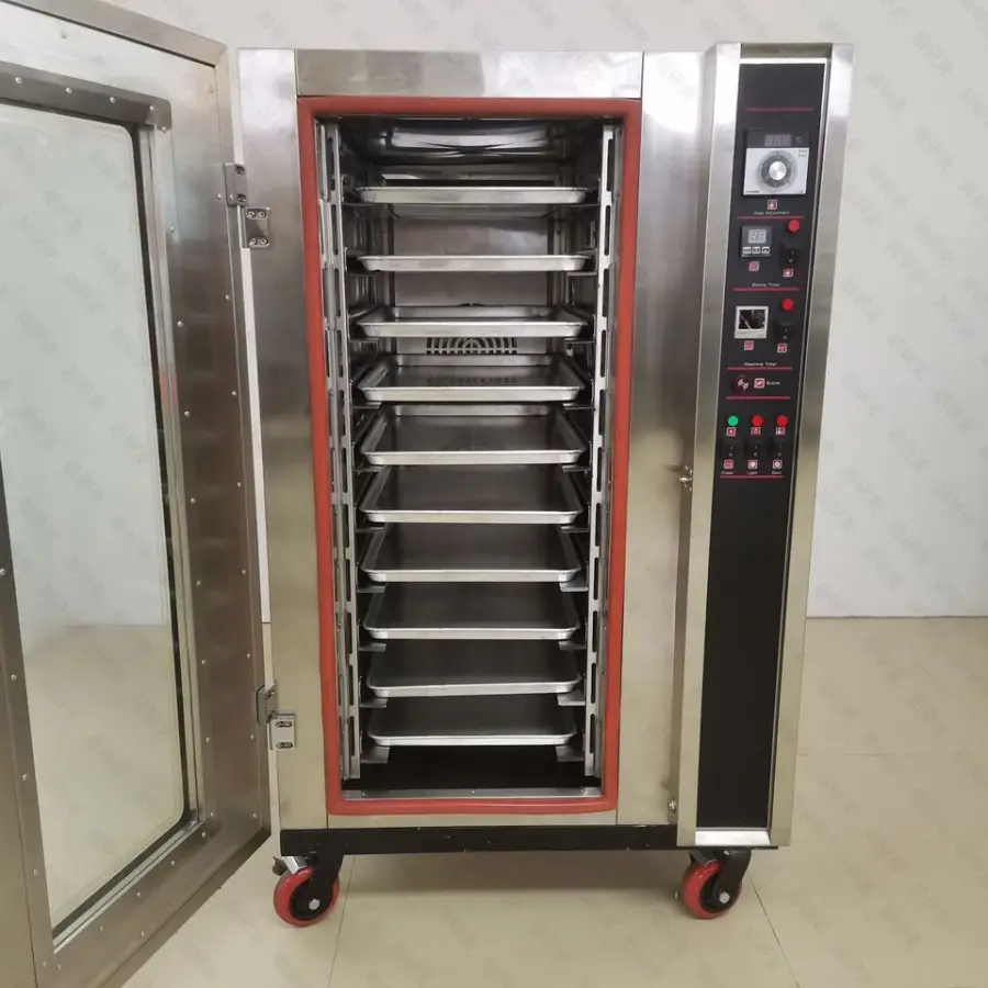 Home Commercial Kitchen Equipment Electric Combination Oven 10 Layer Baking Oven for Bakery Electrichot Circulation air Oven — image 6