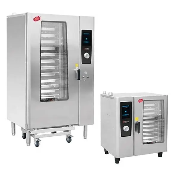 Modern High Quality Commercial High-Power Electric Energy Convection Heat Cycle Steam Multifunctional Universal Steam Oven — image 4