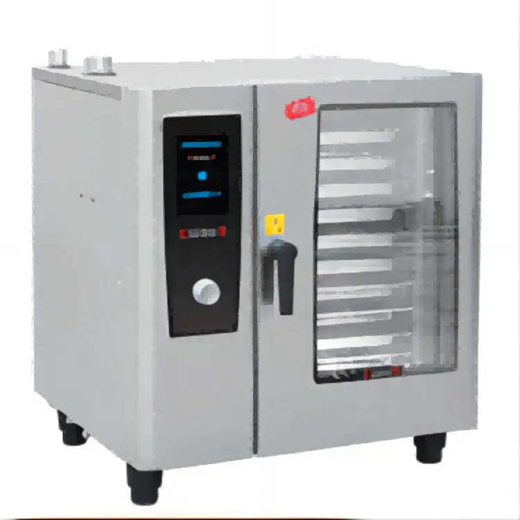 Modern High Quality Commercial High-Power Electric Energy Convection Heat Cycle Steam Multifunctional Universal Steam Oven — image 5