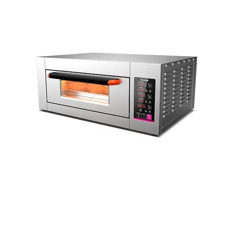 Hot Selling Factory Price Double Layer Industrial Portable Commercial Bakery Microcomputer Control Deck Oven Malaysia — image 4