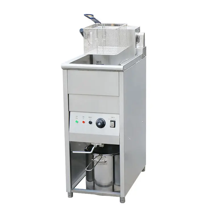 Commercial Fryer Frying Machine Deep Fryer Tanks Industry Deep Fryer for Hotel School and Shopping Mall — view 1