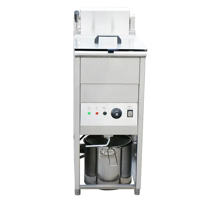 Commercial Fryer Frying Machine Deep Fryer Tanks Industry Deep Fryer for Hotel School and Shopping Mall — image 3