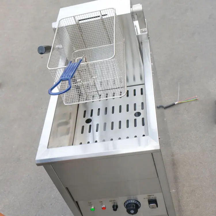 Commercial Fryer Frying Machine Deep Fryer Tanks Industry Deep Fryer for Hotel School and Shopping Mall — image 5
