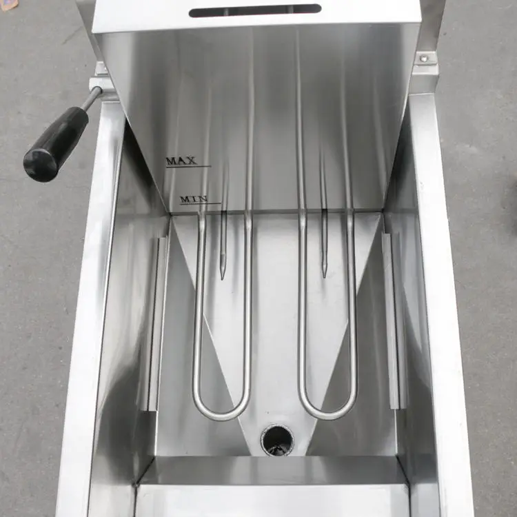 Commercial Fryer Frying Machine Deep Fryer Tanks Industry Deep Fryer for Hotel School and Shopping Mall — image 6