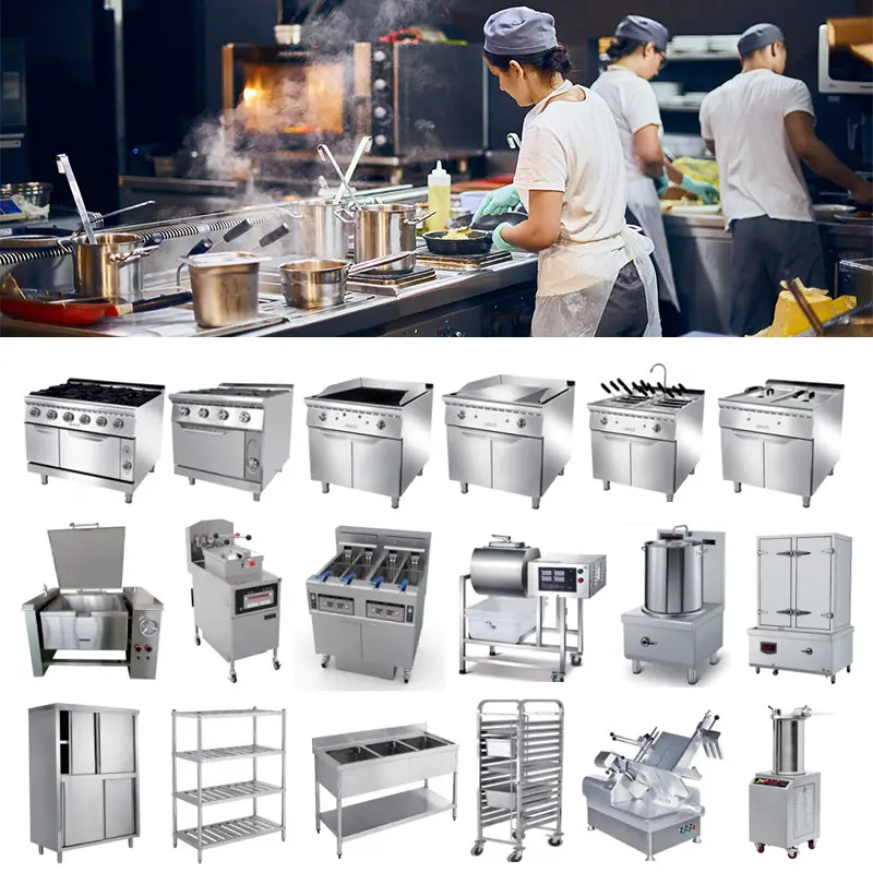 Factory OEM Commercial Deep Fryer with Automatic Lifting System,and Oil Filtration Cart, Suitable for Fried Chicken Shops. — image 6