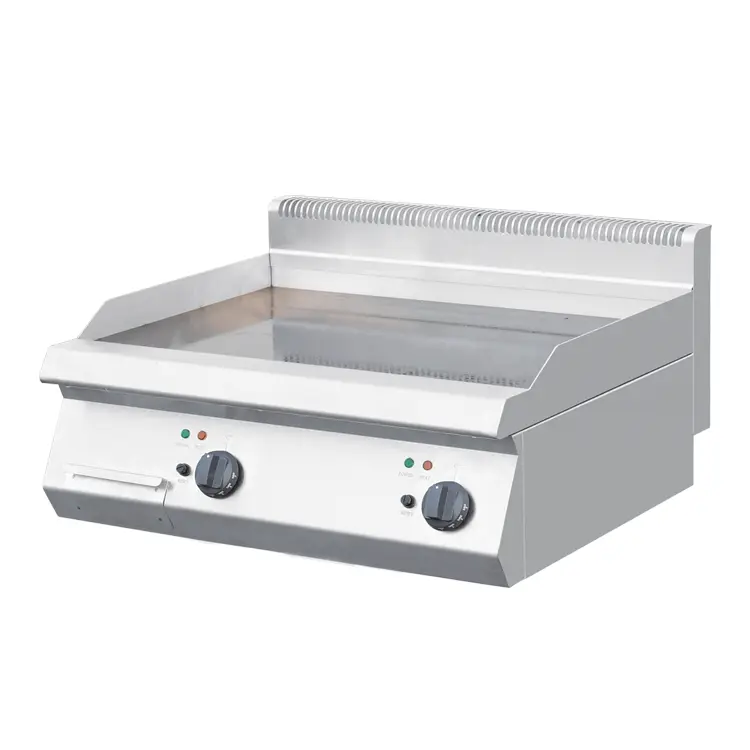 Commercial Restaurant Stainless Steel Kitchen Equipment Griddle Teppanyaki Plate Griddle Catering Equipment Table Top — view 1