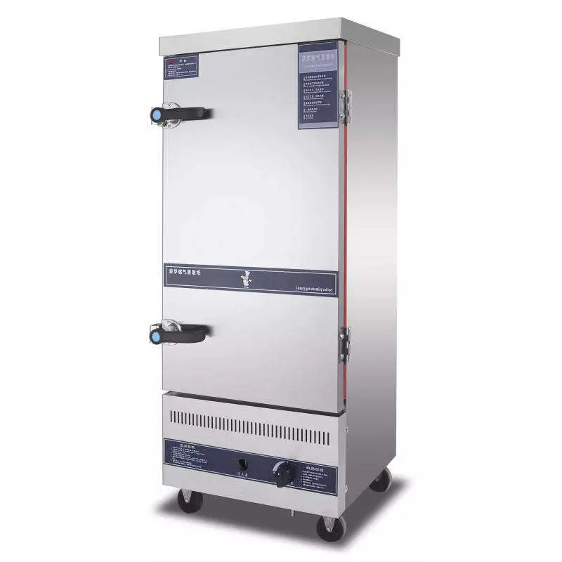 Factory Multifunction Commercial Electric Stainless Steel Food Steamer Cabinet 4-24 Trays Digital Display Touchscreen Energy — image 6
