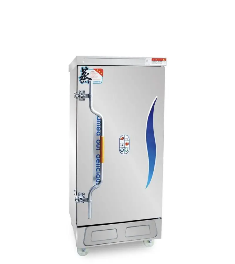 Commercial 24-Tray Rice Steamer Ricec for Restaurant Food Steaming Steamer Rice Steamer Machine Steamer Cabinet — image 6