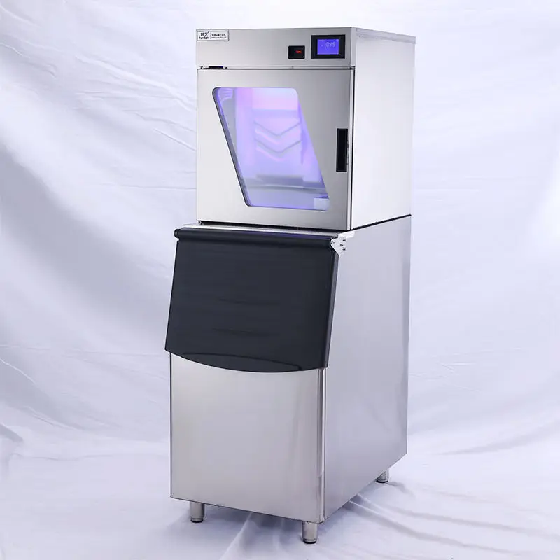 HENGZHI Competitive Product Commercial 150kg/200kg/500kg/1000kg Cubed Ice Machine Ice Maker Machine Ice Cube Making Machine — image 3