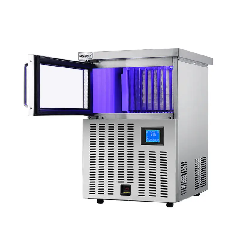 Ice Maker Commercial Milk Tea Shop KTV Restaurant Automatic Small Large Square Crescent Ice Making Machine — image 5