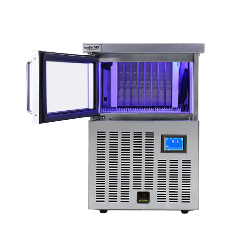 Ice Maker Commercial Milk Tea Shop KTV Restaurant Automatic Small Large Square Crescent Ice Making Machine — image 7