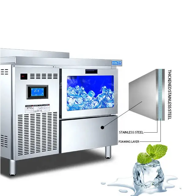 Commercial Ice Maker Machine Ice Making Machine Home Use Ice Cube Making Machine in Summer — image 5