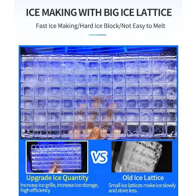 Commercial Ice Maker Machine Ice Making Machine Home Use Ice Cube Making Machine in Summer — image 6