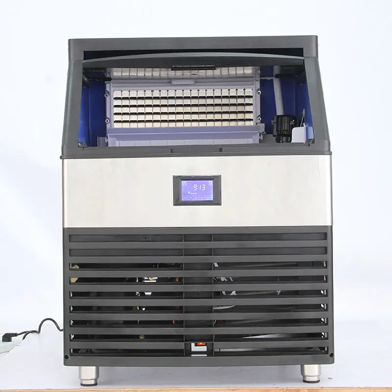 HengZhi Commercial Electric Ice Maker Machine Stainless Steel High Productivity Ice Block Motor Core Large Capacity 110V/220V — image 3
