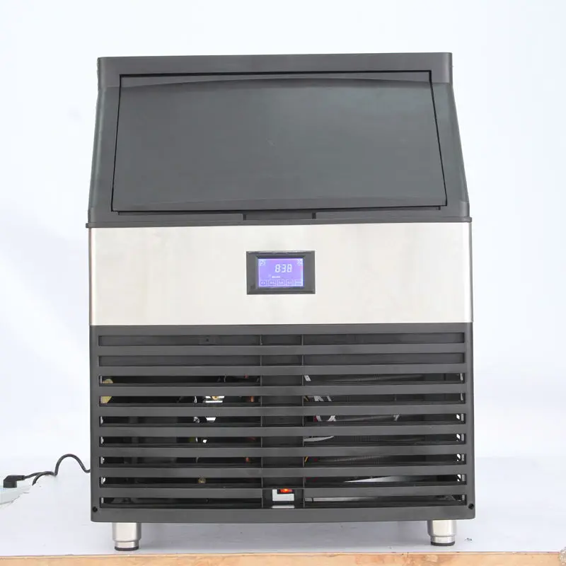 HengZhi Commercial Electric Ice Maker Machine Stainless Steel High Productivity Ice Block Motor Core Large Capacity 110V/220V — image 6