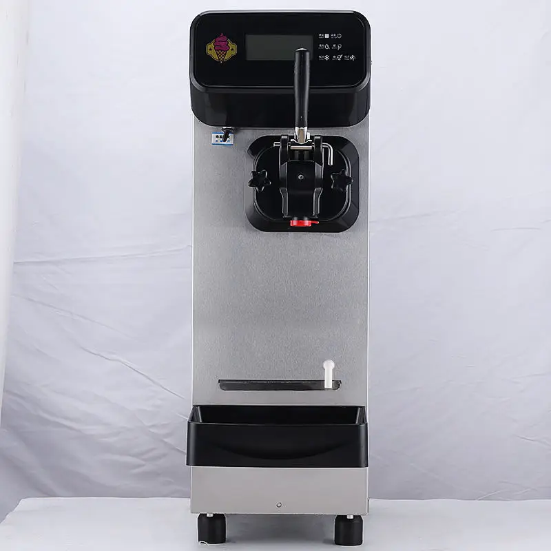 HENGZHI New Single-Head Commercial Small Desktop Automatic Ice Cream Machine Touch Screen High Productivity Mini Sundae Maker — image 4