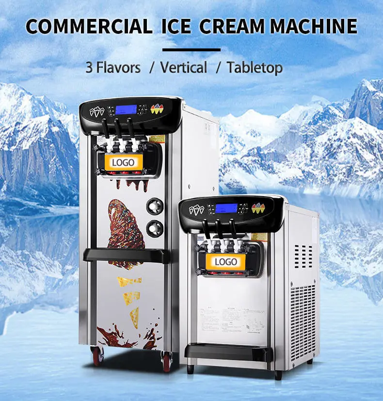 High Class Low Cost Soft Ice Cream Machine Price — image 7