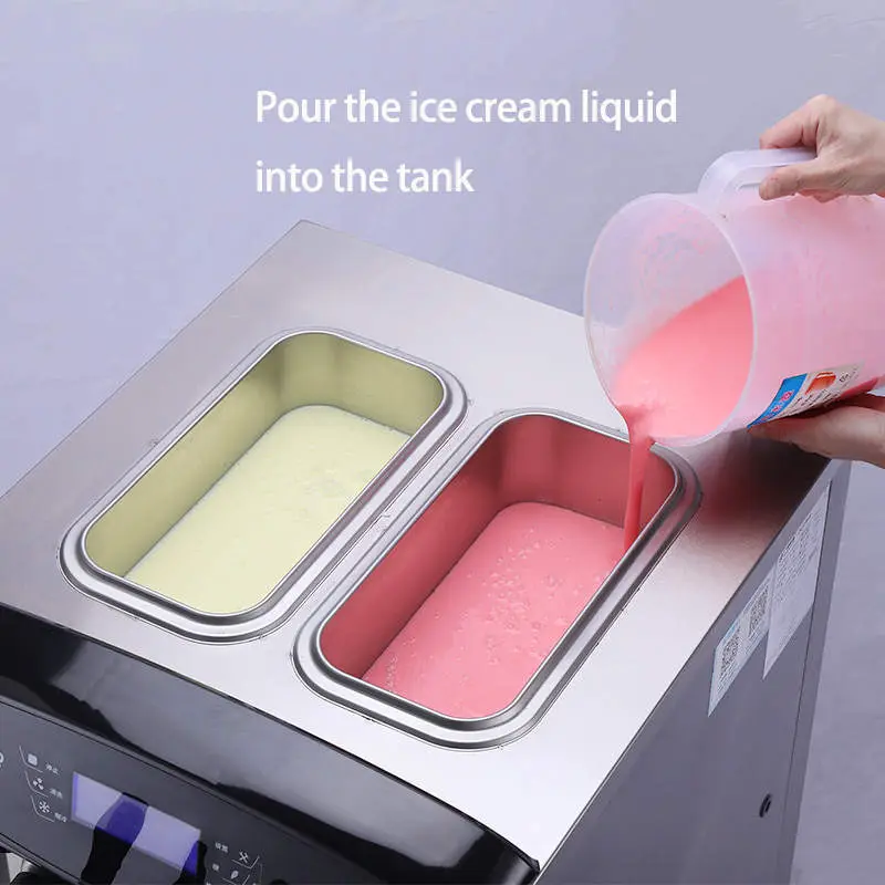 Good Quality Soft Ice Cream Machine Commercial Making Machine — image 3