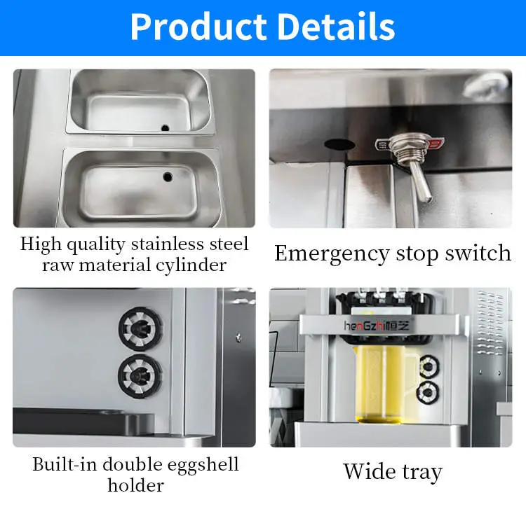 High Quality Commercial Desktop Ice Cream Machine — image 7