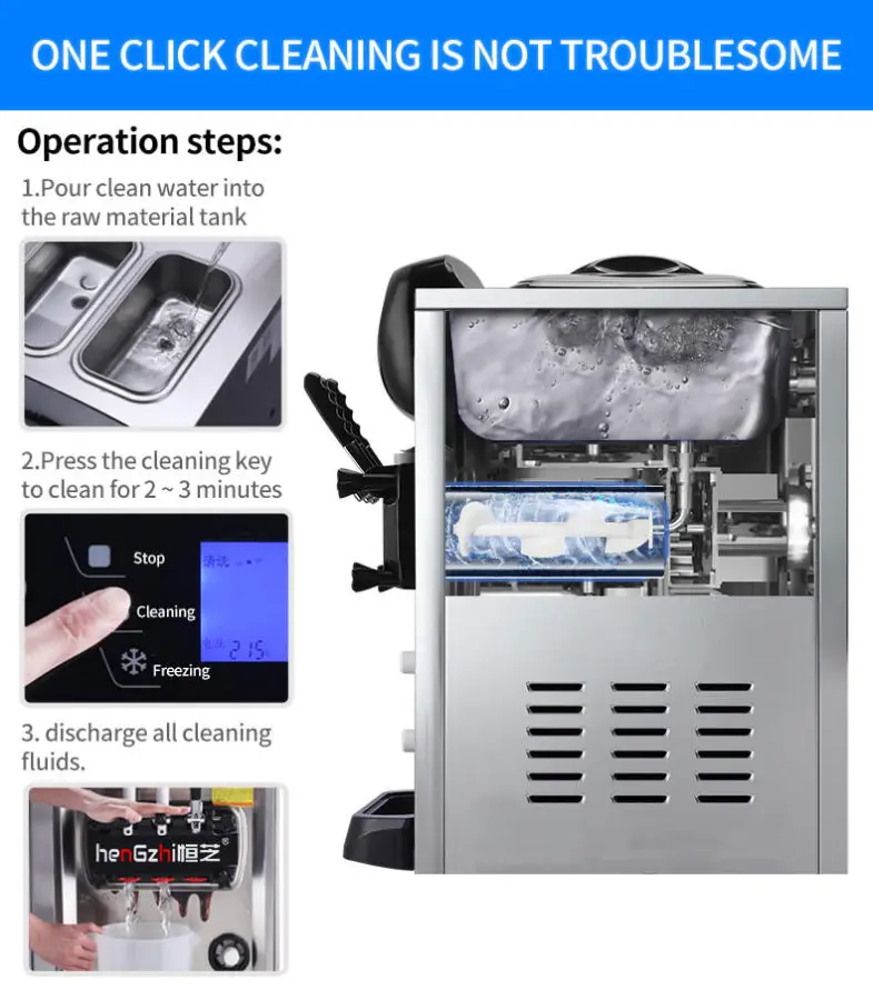 Good Quality Soft Ice Cream Machine Commercial Making Machine — image 6